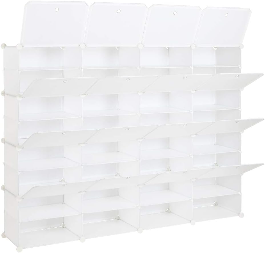 32 Grid Shoe Cabinet Organizer
