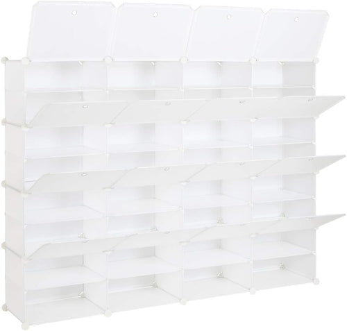 32 Grid Shoe Cabinet Organizer