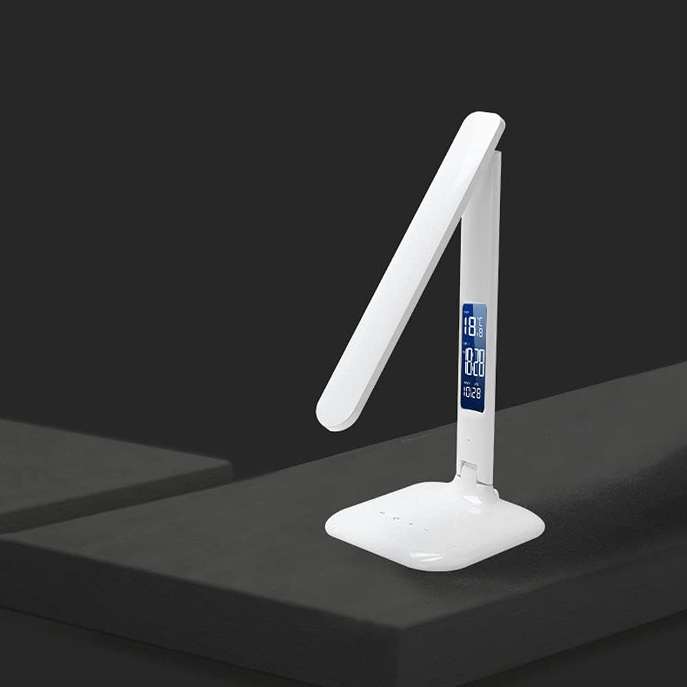 LED Clock Desk Lamp