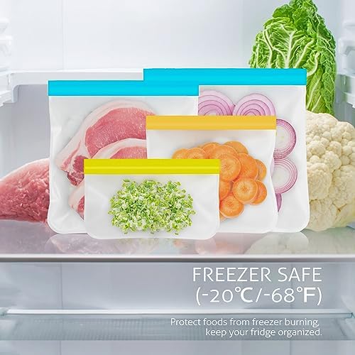Reusable Silicone Food Storage Bags