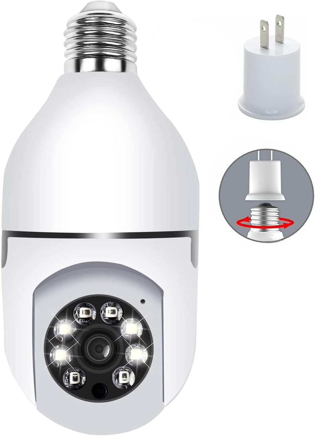 E27 Light Bulb Camera