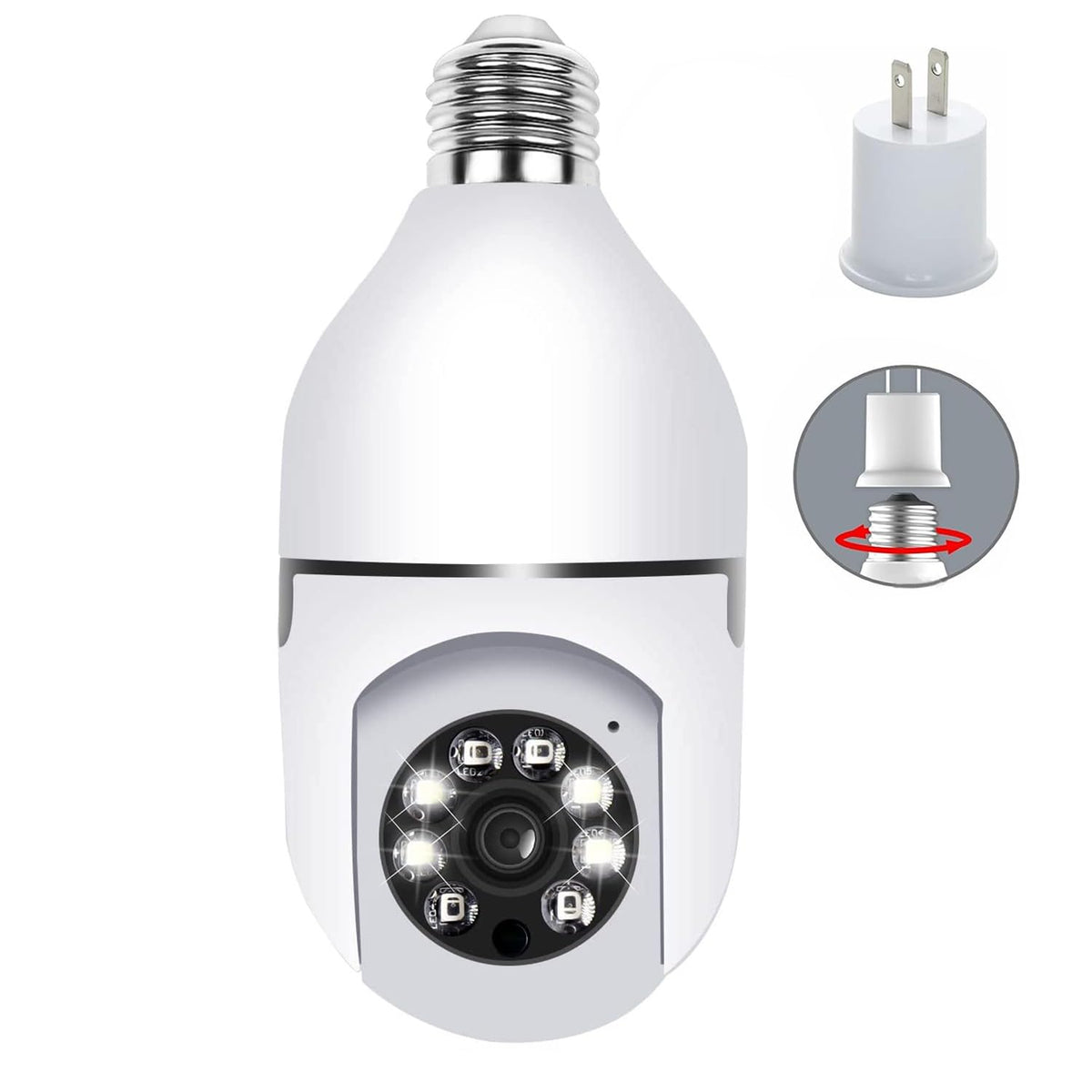 E27 Light Bulb Camera