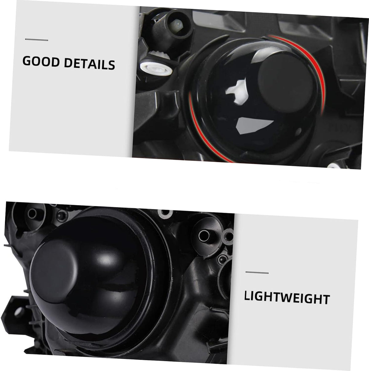 LED Headlight Lamp Shade