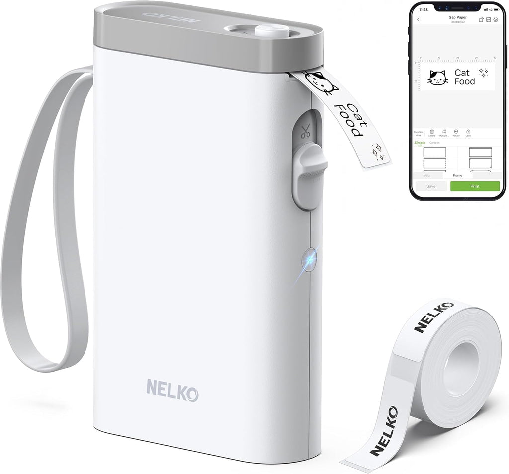 Portable Thermal Label Printer