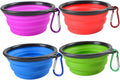 Portable Silicone Dog Food Bowls