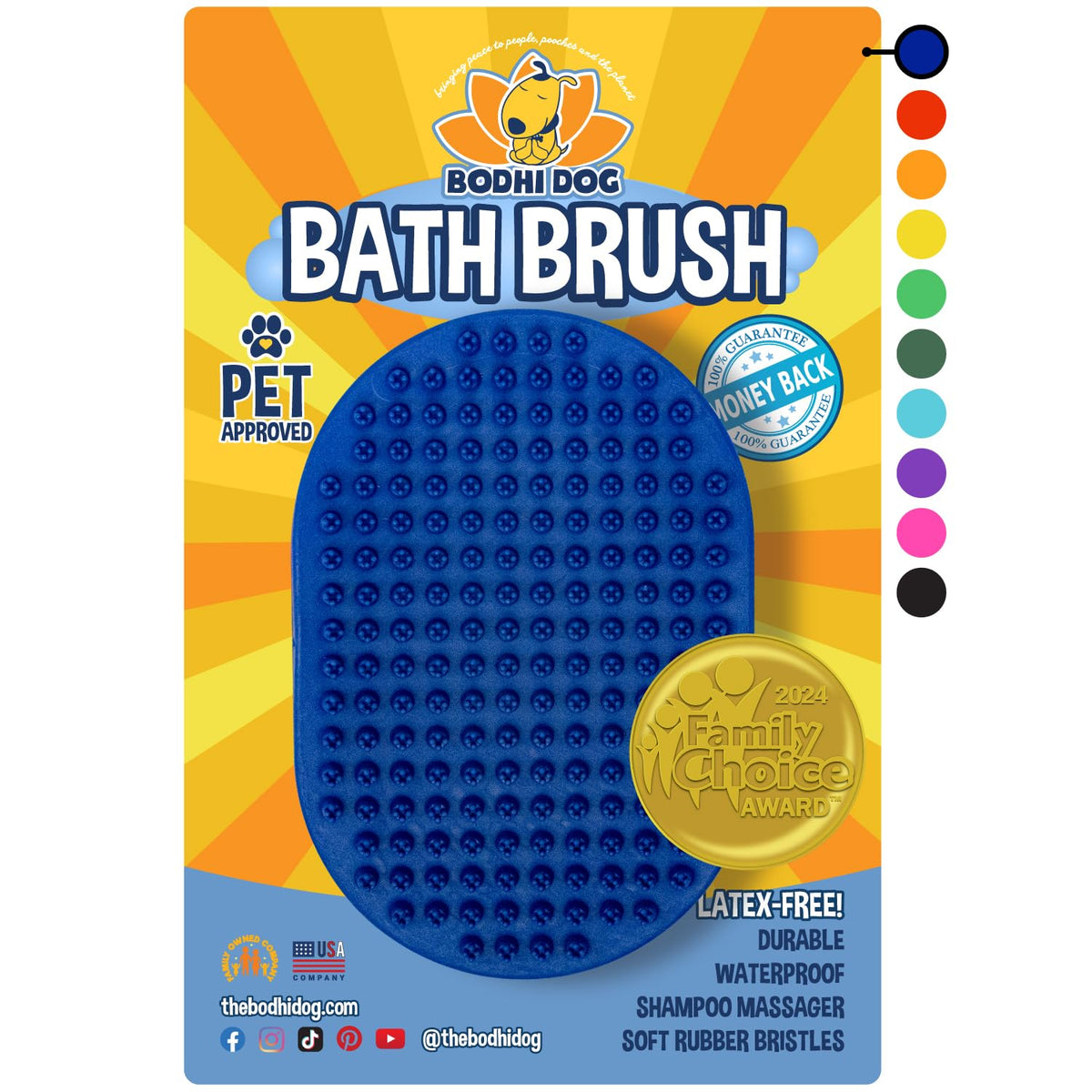 Pet Bath Brush