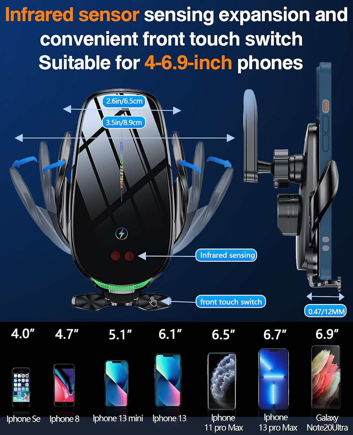 Car Wireless Charger Mount