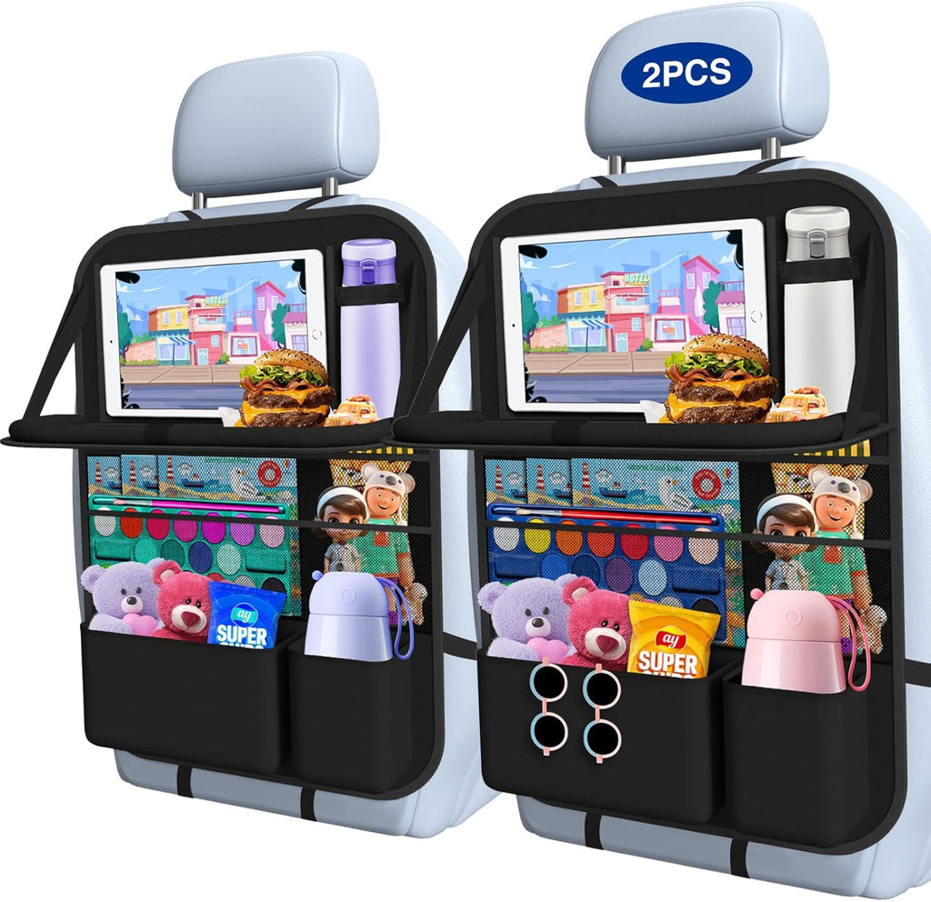 Car Seat Back Tray Organizer