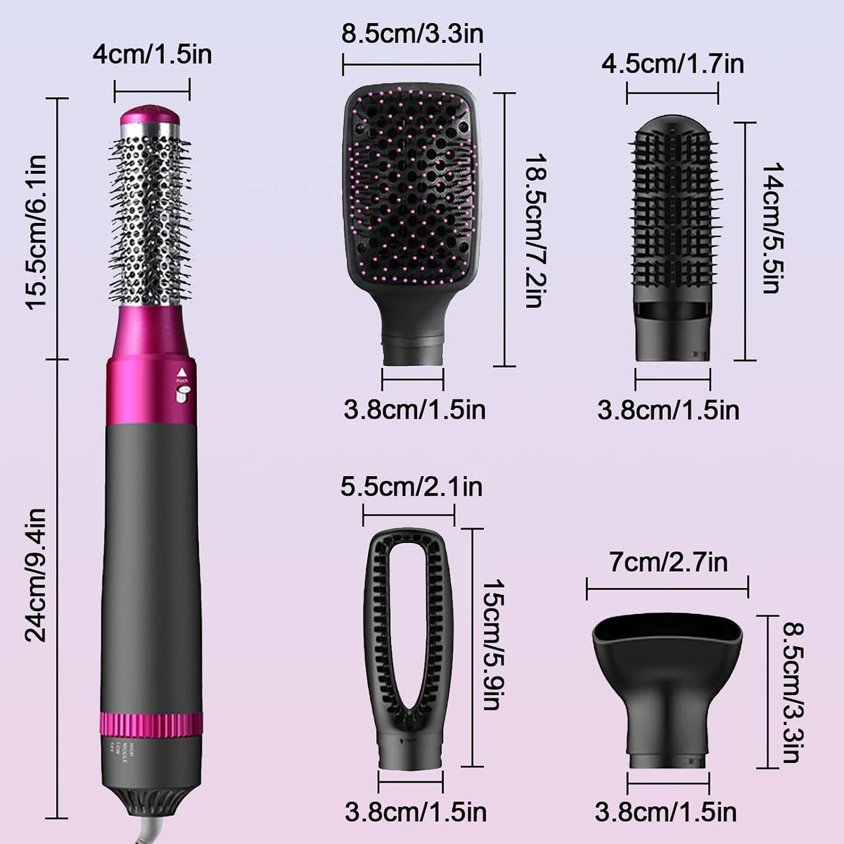 5-in-1 Hair Dryer Brush