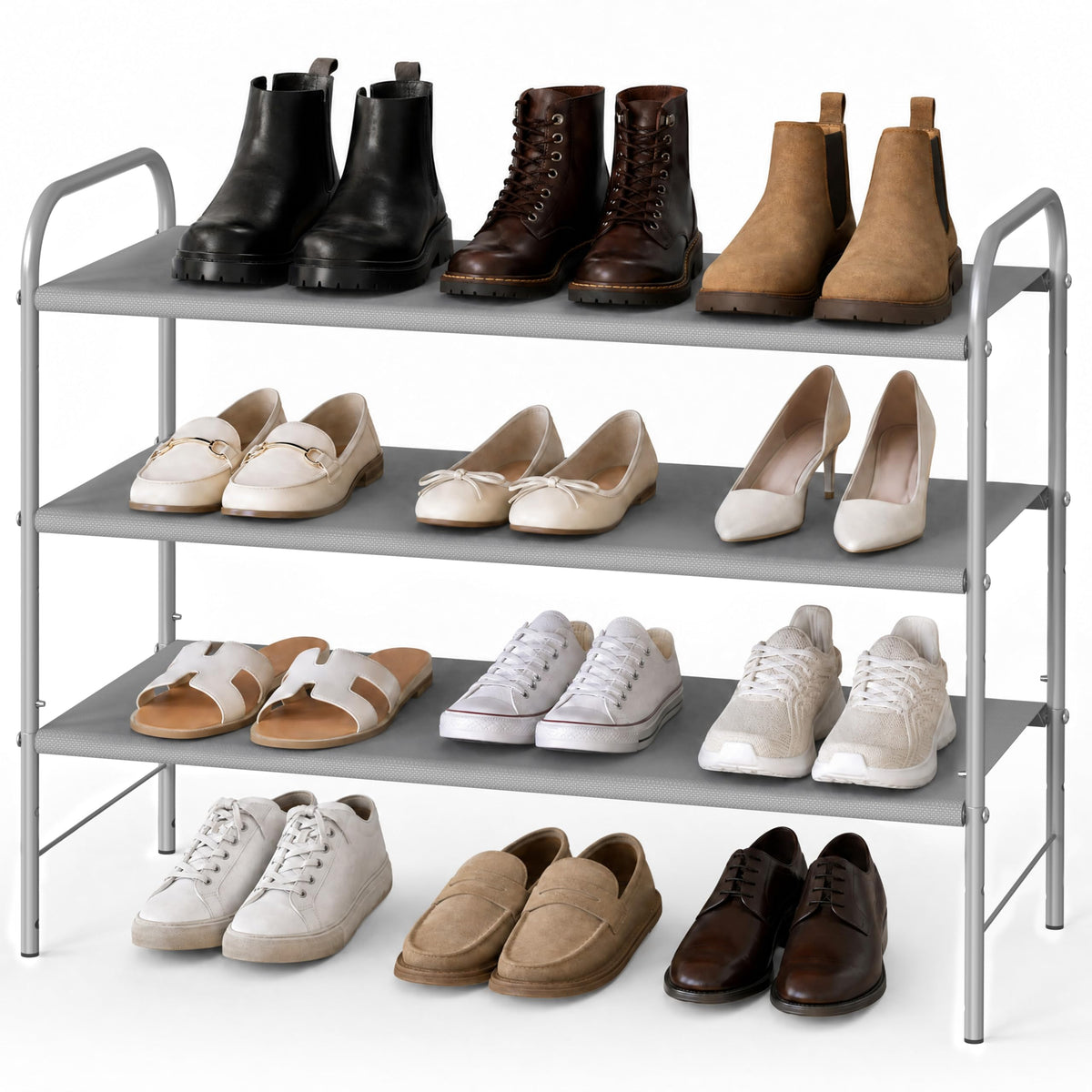 32 Grid Shoe Cabinet Organizer