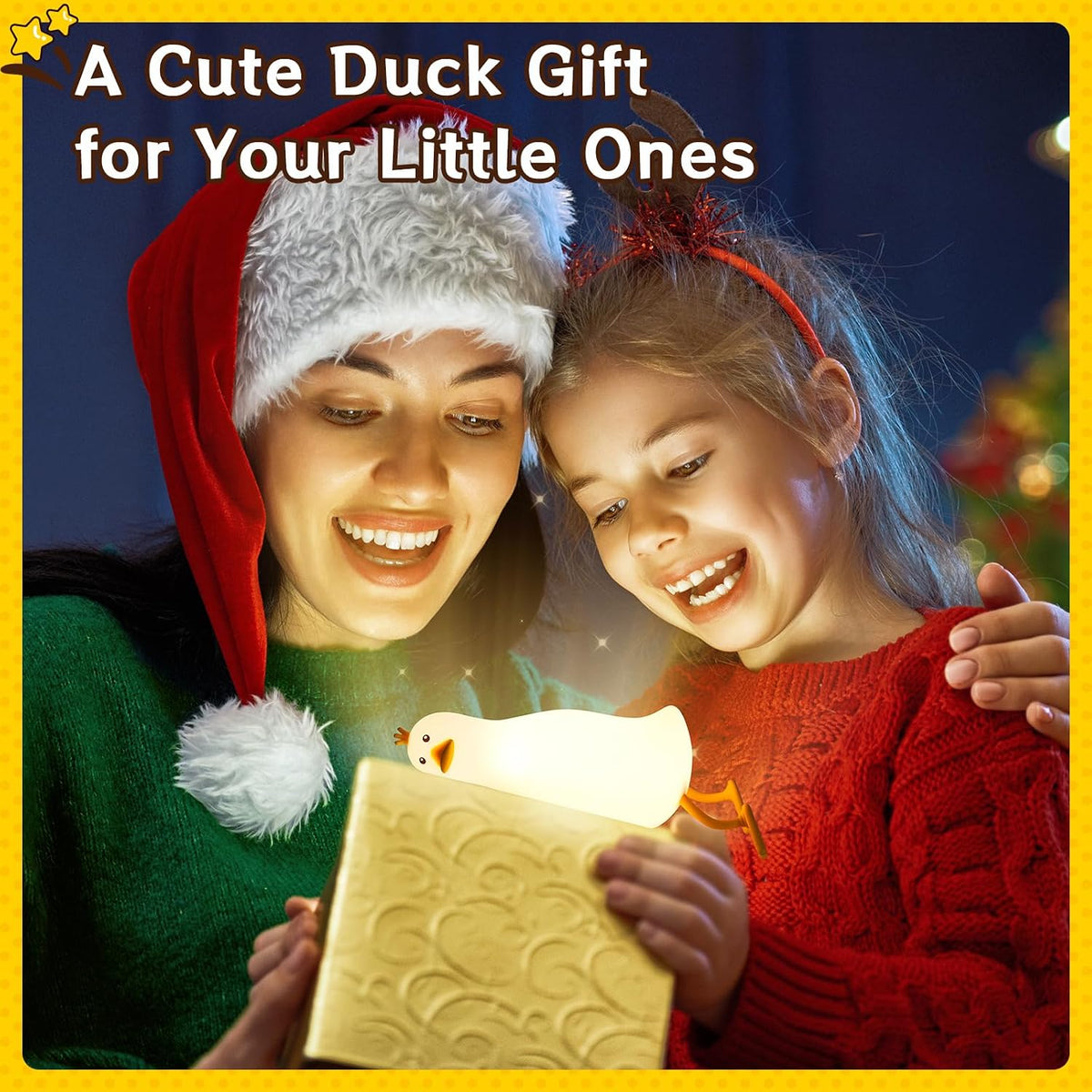 Cute Duck LED Night Lamp
